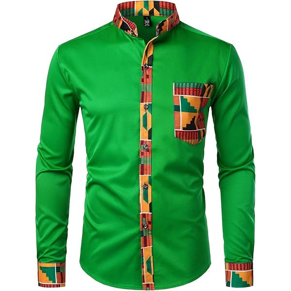Amazon.com: ZEROYAA Men's Hipster Patchwork Design Slim Fit